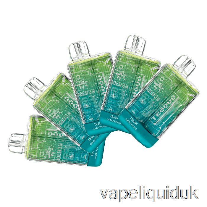[5-PACK] EB TE6000 DISPOSABLE Vape Liquid